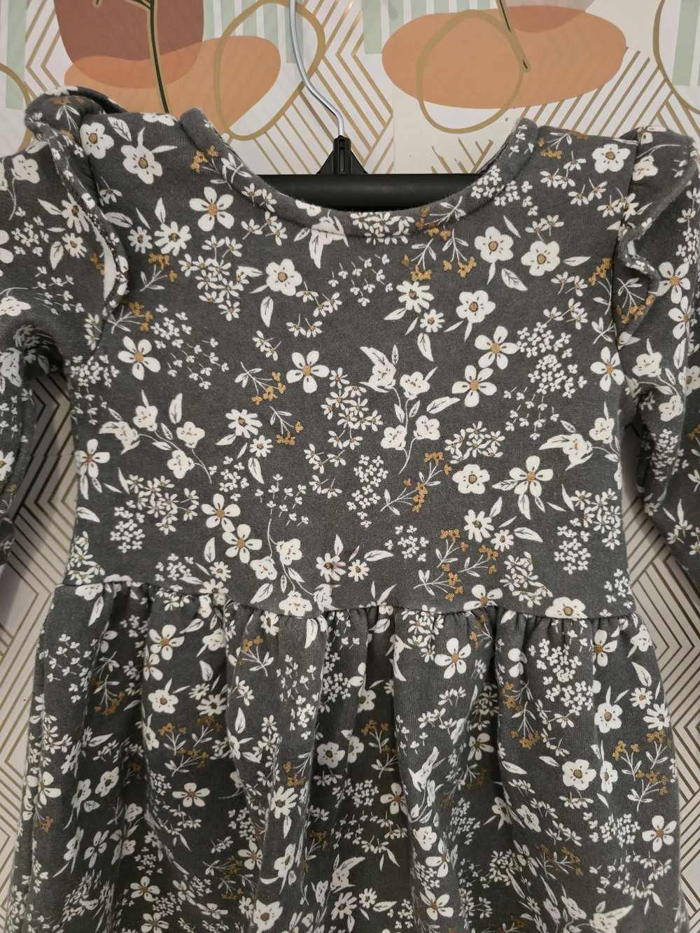 Carter's Floral Long-Sleeve Dress